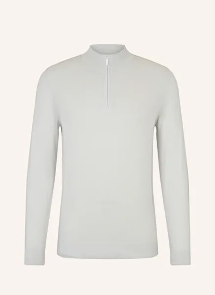 Рубашка-поло long sleeve polo shirt vincent, светло-серый Strellson, серый