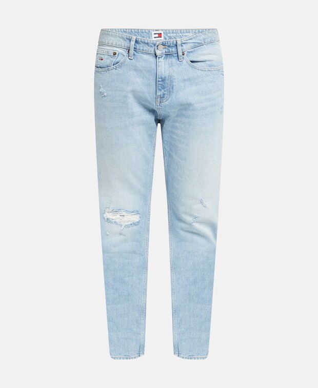 Джинсы узкого кроя Tommy Jeans, светло-синий