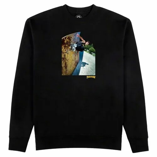 Свитшот THRASHER, размер XL, черный