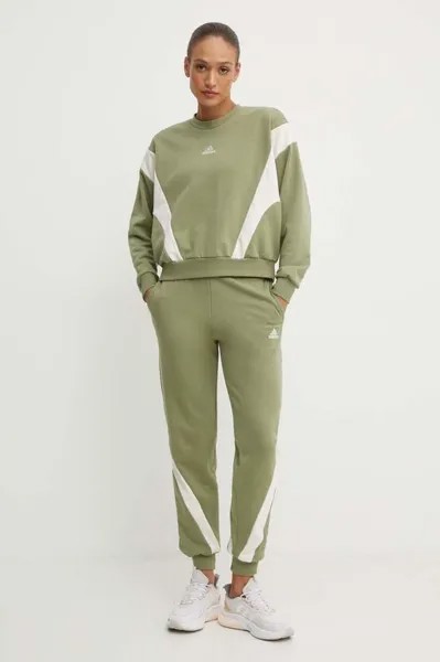 Спортивный костюм Laziday adidas, зеленый