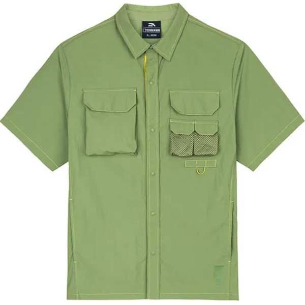Мужская рубашка National Geographic X Outdoor Collection Snail Green Anta, зеленый