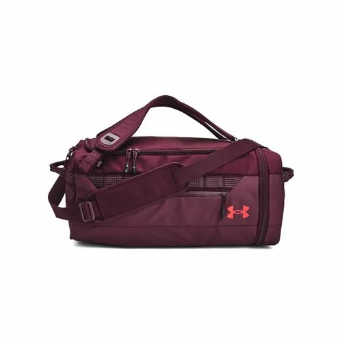 Сумка спортивная сумка-рюкзак Under Armour, ручная кладь, бордовый