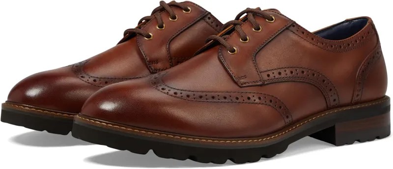 Оксфорды Florsheim Renegade Wing Tip Oxford, цвет Cognac
