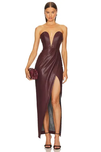 Платье Michael Costello x REVOLVE Jake Gown, цвет Plum