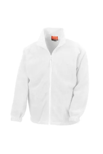 Активная флисовая куртка с полной молнией и защитой от скатывания Result, белый