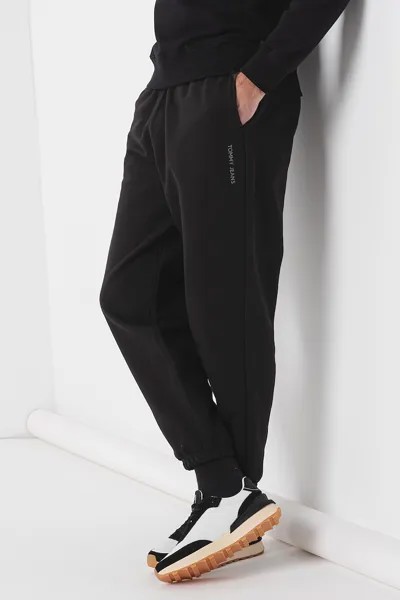 Спортивные брюки выше щиколотки Tommy Jeans, черный