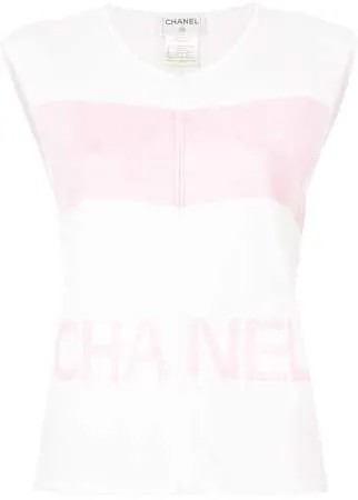 Chanel Pre-Owned блузка с застежкой на молнии