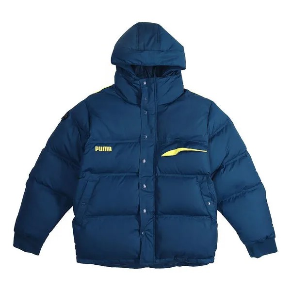 Пуховик PUMA x Ader Error Down Puffer 'Navy', синий