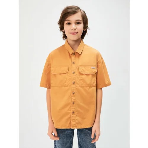 Рубашка Acoola, размер 152, оранжевый