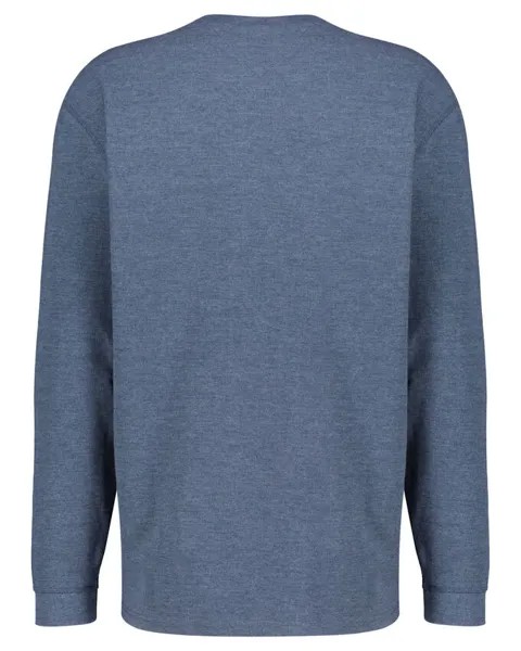 Футболка с длинными рукавами tjm rlx вафельной формы Tommy Jeans, синий