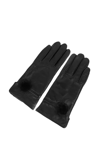 Перчатки женские Alessio Nesca A49324 черные, р. M