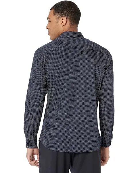 Рубашка Selected Homme Mark Long Sleeve Shirt, цвет Estate Blue