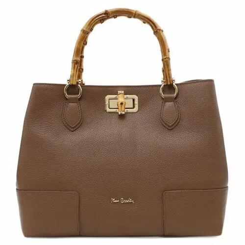 Сумка тоут Pierre Cardin, коричневый