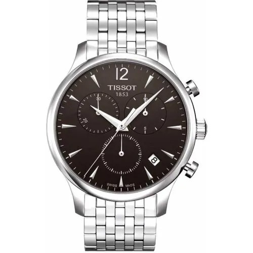 Наручные часы TISSOT Наручные часы TISSOT T063.617.11.057.00, черный, серебряный