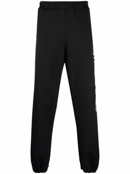 Moschino спортивные брюки с эластичным поясом, черный