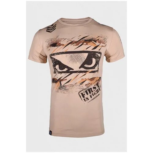 Футболка Bad Boy First in Fight Yellow\Brown - Bad Boy - Yellow\Brown - 50-L