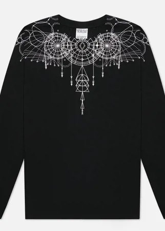 Мужской лонгслив Marcelo Burlon Astral Wings Regular, цвет чёрный, размер S