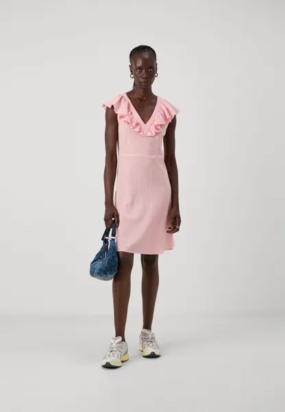 Дневное платье VMCAMMI CAP SLEEVE SHORT DRESS Vero Moda, абрикос