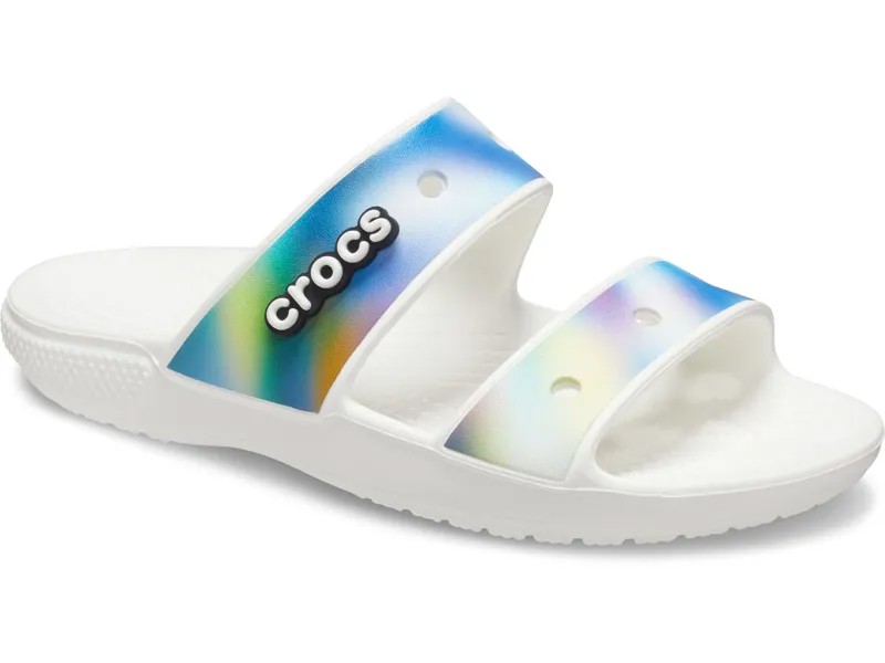 Сандалии Crocs, Classic Sandal - Tie-Dye Graphics