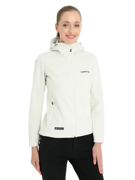 Спортивная куртка женская Toread Women's Softshell Jacket бежевая XL