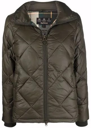 Barbour стеганая куртка Alness с высоким воротником