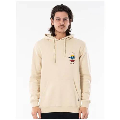 Худи Rip Curl SEARCH ICON HOOD, цвет 3021 BONE, размер S