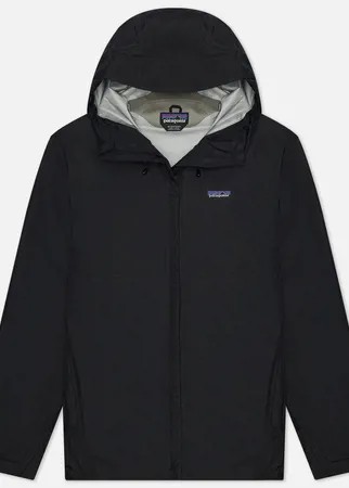 Мужская куртка ветровка Patagonia Torrentshell 3L, цвет чёрный, размер XL