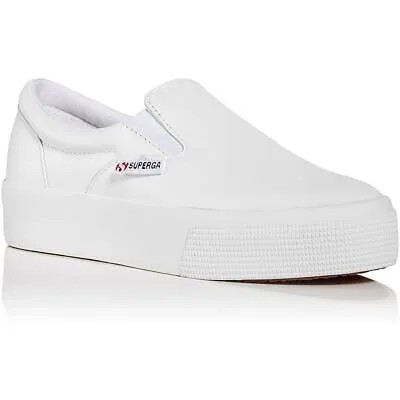 Superga Womens 2306 Белые повседневные и модные кроссовки 8 Medium (B,M) BHFO 2265