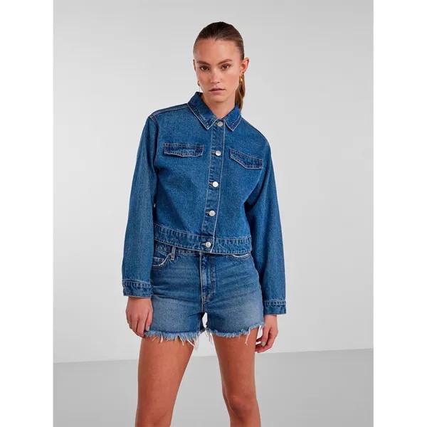 Куртка Pieces Teie Denim, синий