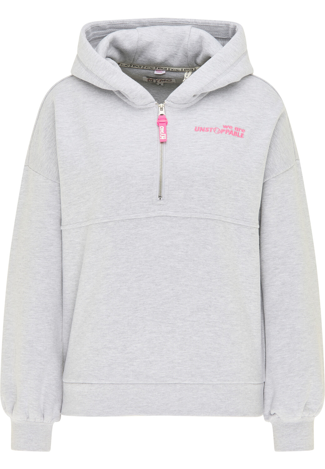 Толстовка myMO ATHLSR Hoodie, цвет Hellgrau Melange