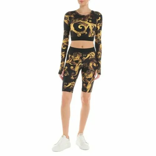 Шорты Versace Jeans Couture, размер 42, черный