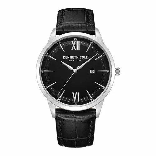 Наручные часы KENNETH COLE Classic KCWGB0014501, черный, серебряный