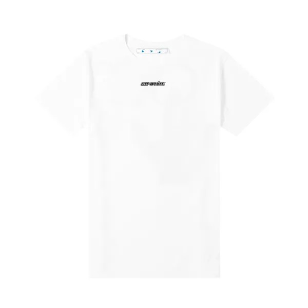 Футболка Off-White Marker Arrow, цвет Белый/Красный