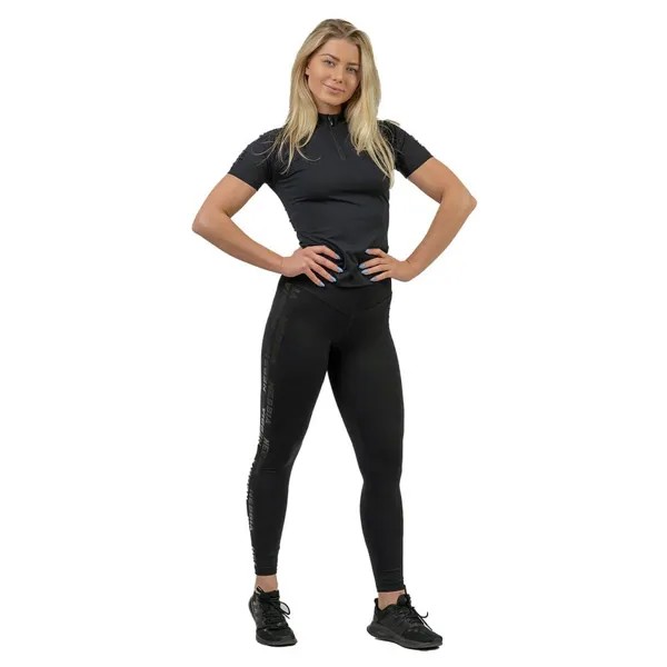 Рубашка Nebbia Compression Zipper Intense Ultimate Compression, черный