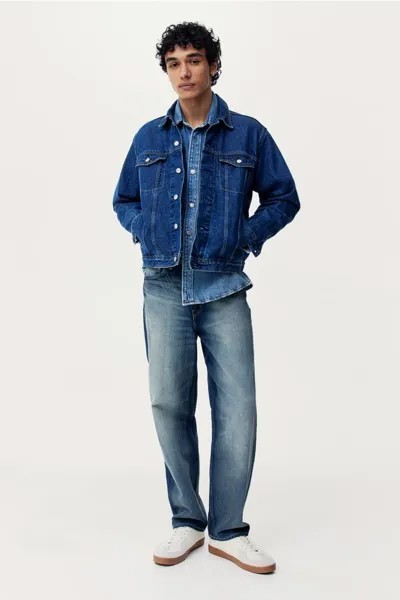 Свободные джинсы H&M, синий