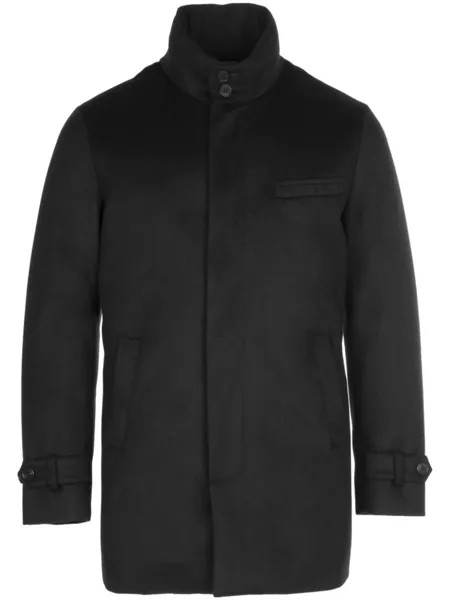 Утепленное пальто Norwegian Wool, черный