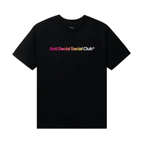 Футболка Anti Social Social Club Indoglo, черная