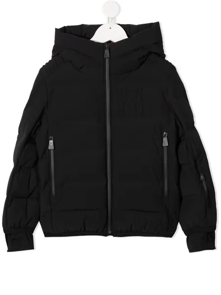 Moncler Enfant пуховик с капюшоном