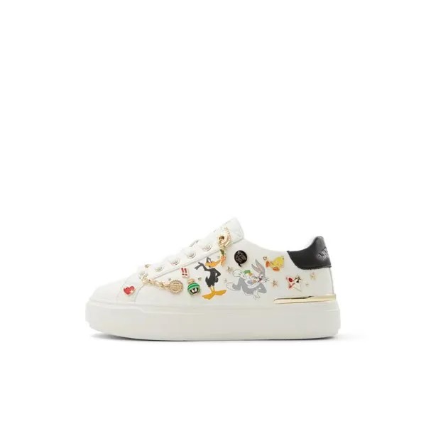 Кроссовки ALDO Skateboarding Shoes Women's Low-top White, бежевый