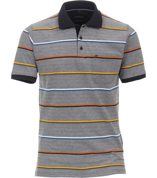 Поло CASAMODA Polo Shirt, цвет graues Mittelblau