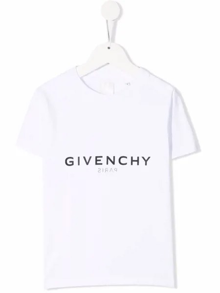 Givenchy Kids футболка с логотипом