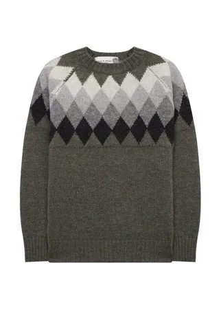 Шерстяной пуловер Dal Lago