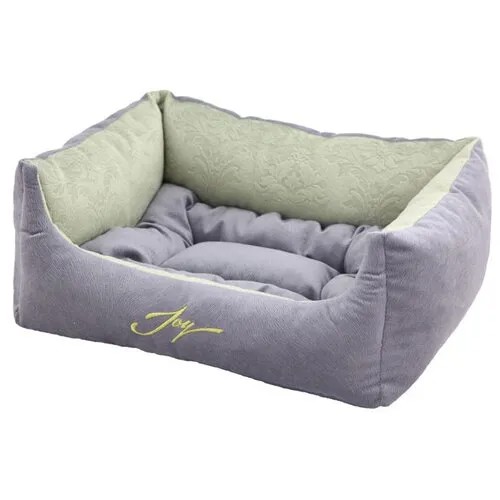 Лежак для собак и кошек Joy Spring 44х38х18 см серебристый