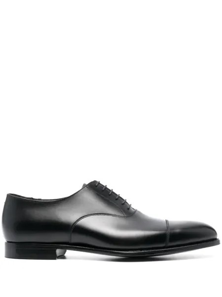 Crockett & Jones кожаные оксфорды, черный