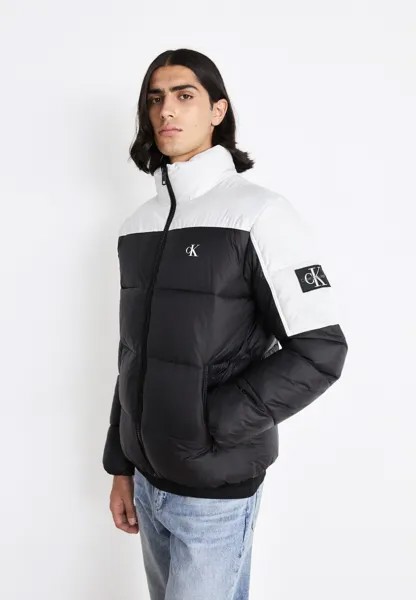 Зимняя куртка Calvin Klein Jeans КУРТКА BLOCKING PUFFER JACKET, цвет calvin klein black