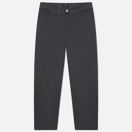 Мужские брюки Edwin Loose Chino, цвет чёрный, размер 32
