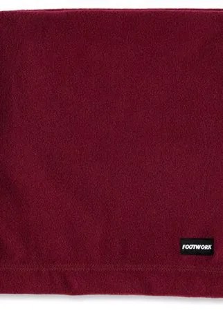 Шарф Footwork,23 см, бордовый