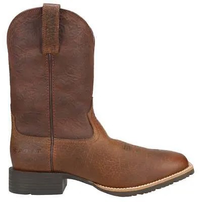 Мужские коричневые повседневные ботинки Ariat Hybrid Grit Square Toe Cowboy 10042430