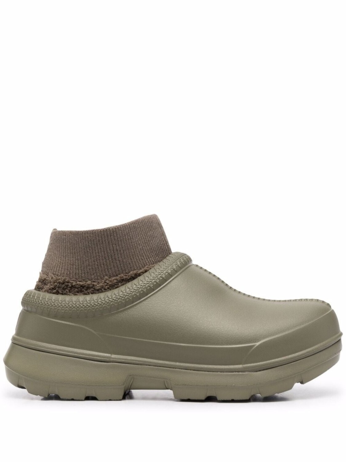 UGG ботинки с носочной вставкой, зеленый