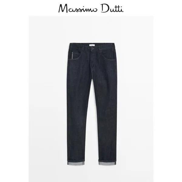 Джинсы мужские классические Massimo Dutti, синий